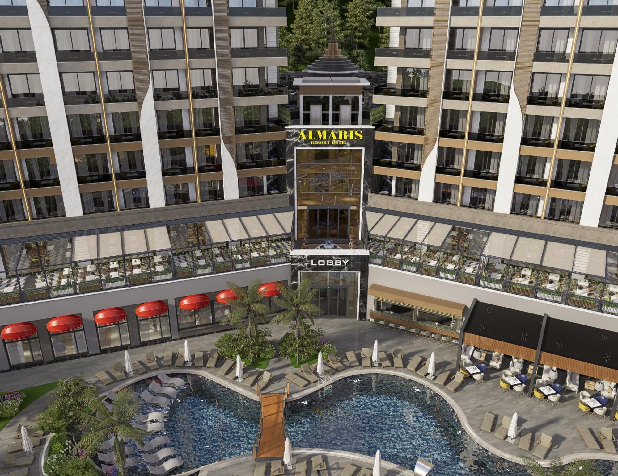 Almaris Alanya Apart otel Dış mekan fotoğraf