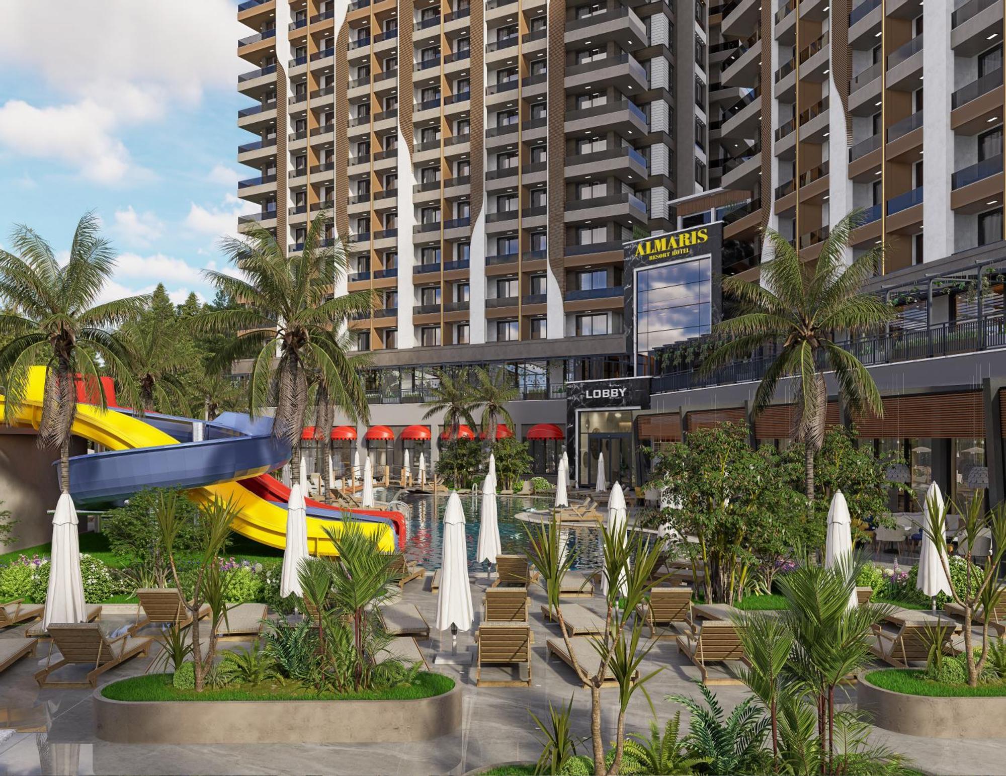 Almaris Alanya Apart otel Dış mekan fotoğraf