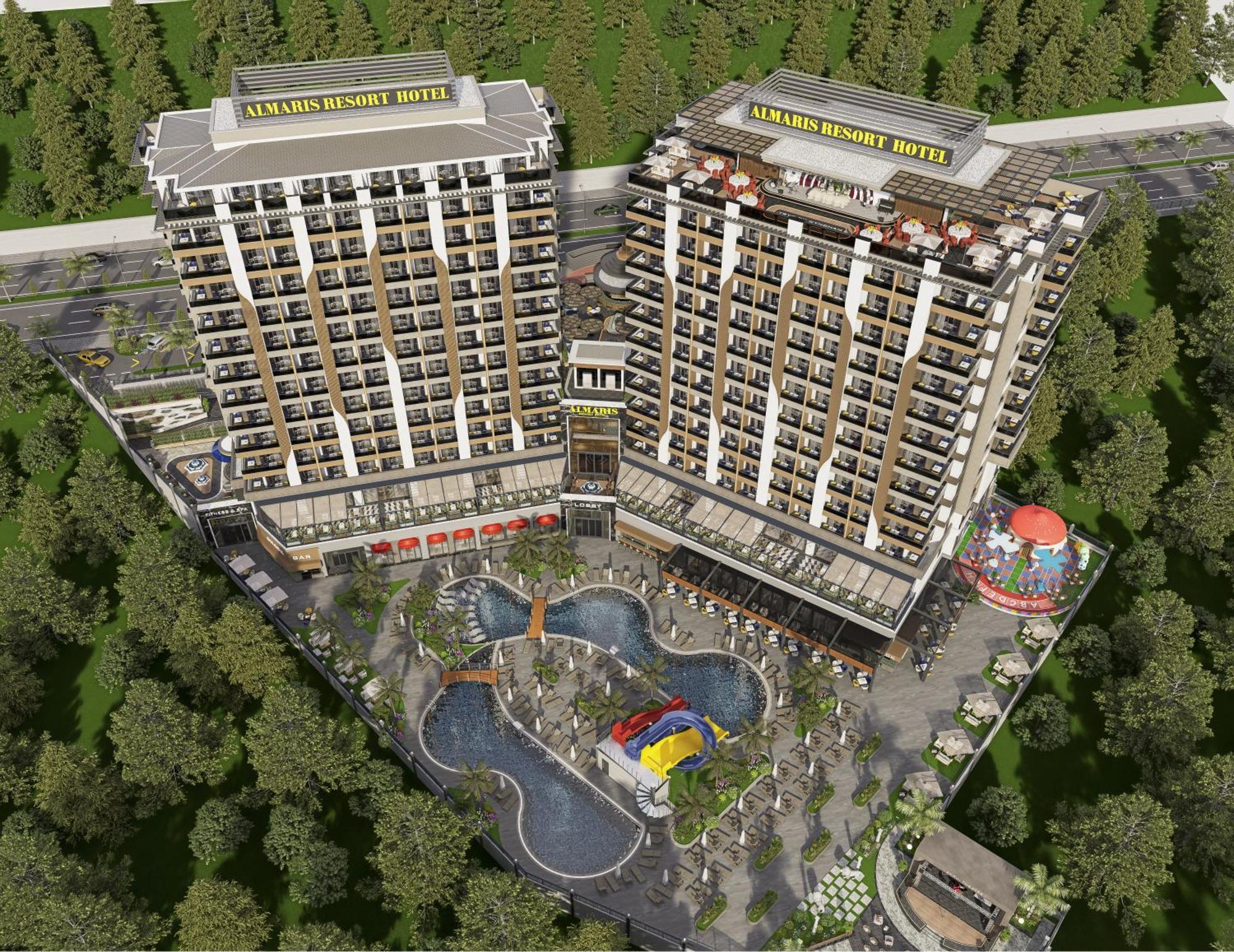 Almaris Alanya Apart otel Dış mekan fotoğraf