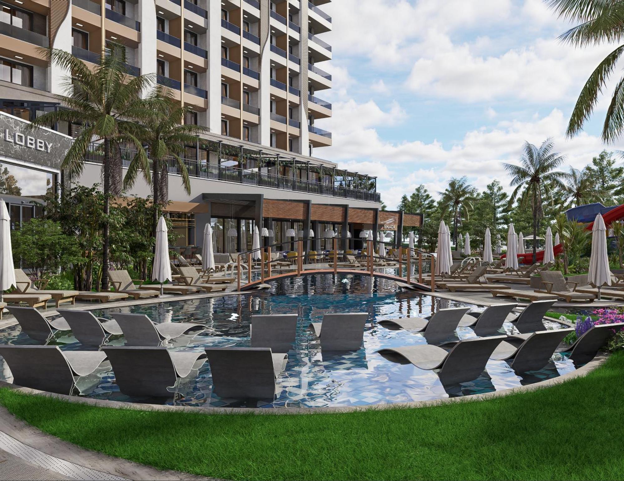 Almaris Alanya Apart otel Dış mekan fotoğraf